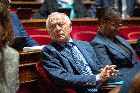 Session of questions to the government at The French Senate - Paris AJ