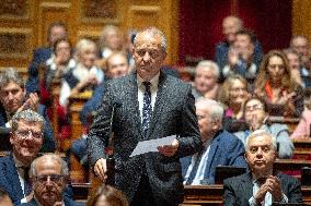 Session of questions to the government at The French Senate - Paris AJ