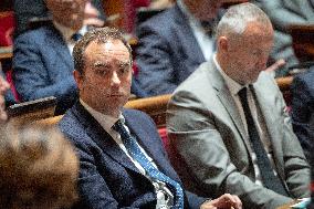 Session of questions to the government at The French Senate - Paris AJ