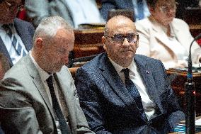 Session of questions to the government at The French Senate - Paris AJ