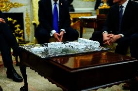 Trump Meets Rutte of NATO in the Oval Office