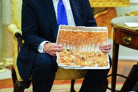 Trump Meets Rutte of NATO in the Oval Office