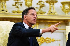 Trump Meets Rutte of NATO in the Oval Office