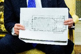 Trump Meets Rutte of NATO in the Oval Office