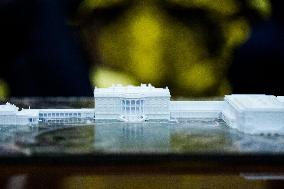 Trump Meets Rutte of NATO in the Oval Office