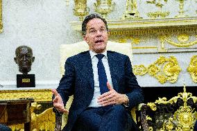 Trump Meets Rutte of NATO in the Oval Office