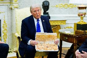 Trump Meets Rutte of NATO in the Oval Office