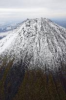 Snowcap on Japan's Mt. Fuji