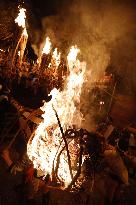 Fire festival in Kyoto