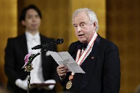 Praemium Imperiale award ceremony in Tokyo