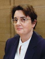 Senat audition de  Laurence des Cars Directrice generale du musee du Louvre apres le cambriolage du siecle