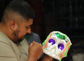 Skull Candy Production For Dia De Muertos - Mexico