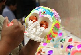 Skull Candy Production For Dia De Muertos - Mexico