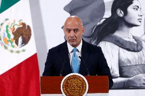 President Claudia Sheinbaum Holds Briefing - Mexico