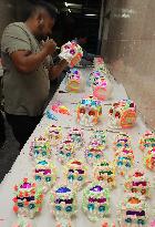 Skull Candy Production For Dia De Muertos - Mexico