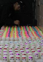 Skull Candy Production For Dia De Muertos - Mexico