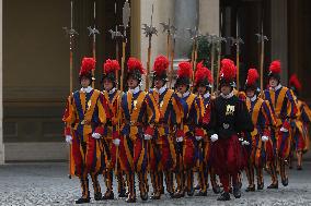 King Charles III And Queen Camilla Vist To Vatican