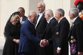 King Charles III And Queen Camilla Vist To Vatican