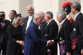 King Charles III And Queen Camilla Vist To Vatican