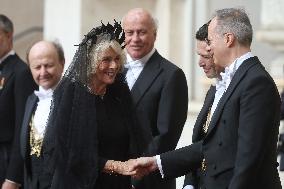 King Charles III And Queen Camilla Vist To Vatican