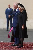 King Charles III And Queen Camilla Vist To Vatican