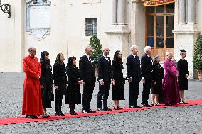 King Charles III and Queen Camilla Visit The Vatican