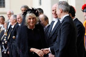 King Charles III and Queen Camilla State Visit To The Vatican