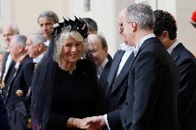 King Charles III and Queen Camilla State Visit To The Vatican
