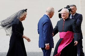 King Charles III and Queen Camilla State Visit To The Vatican
