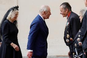 King Charles III and Queen Camilla State Visit To The Vatican