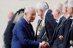 King Charles III and Queen Camilla State Visit To The Vatican