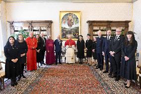 King Charles III and Queen Camilla State Visit To The Vatican