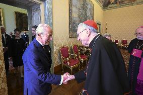 King Charles III and Queen Camilla State Visit To The Vatican