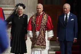 King Charles III And Queen Camilla Vist To Vatican