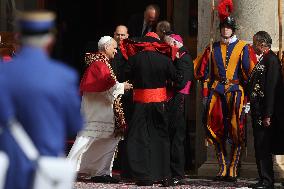 King Charles III And Queen Camilla Vist To Vatican