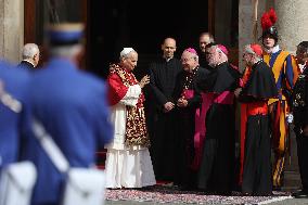 King Charles III And Queen Camilla Vist To Vatican