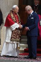 King Charles III And Queen Camilla Vist To Vatican
