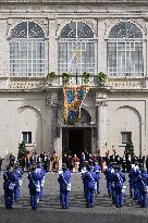 King Charles III and Queen Camilla State Visit To The Vatican