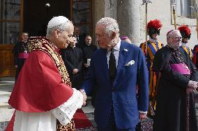 King Charles III and Queen Camilla State Visit To The Vatican