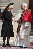 King Charles III And Queen Camilla Vist To Vatican