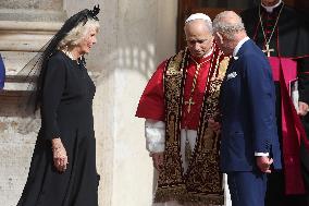 King Charles III And Queen Camilla Vist To Vatican