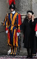 British Royal Couple And Pope Leo XIV At The Vatican