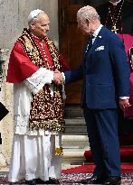British Royal Couple And Pope Leo XIV At The Vatican