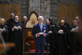 King Charles III Receives Royal Confrater Of St. Paul Title - Rome