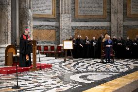 King Charles III Receives Royal Confrater Of St. Paul Title - Rome