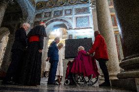 King Charles III And Camilla At St.Paul Basilica - Rome