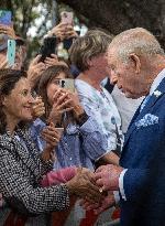 King Charles III And Camilla At St.Paul Basilica - Rome