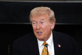 President Trump speaks at roundtable with Homeland Security Task Force