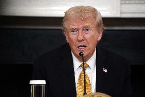 President Trump speaks at roundtable with Homeland Security Task Force