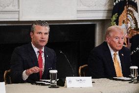 President Trump speaks at roundtable with Homeland Security Task Force